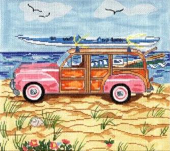 click here to view larger image of Summer Woody - 18ct (hand painted canvases)