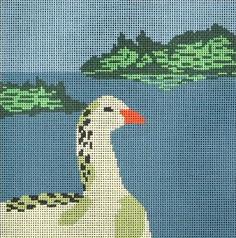 click here to view larger image of Goose (hand painted canvases)