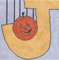 click here to view larger image of Jail/Jack O Lantern (hand painted canvases)