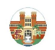 click here to view larger image of Florida State University (hand painted canvases)