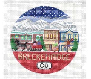 click here to view larger image of Breckenridge   (hand painted canvases)