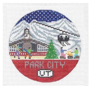 click here to view larger image of Park City   (hand painted canvases)