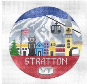 click here to view larger image of Stratton Mountain   (hand painted canvases)