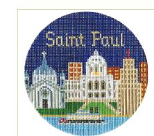 click here to view larger image of Saint Paul Ornament (hand painted canvases)