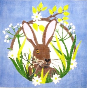 click here to view larger image of Hare/Bunny (hand painted canvases)