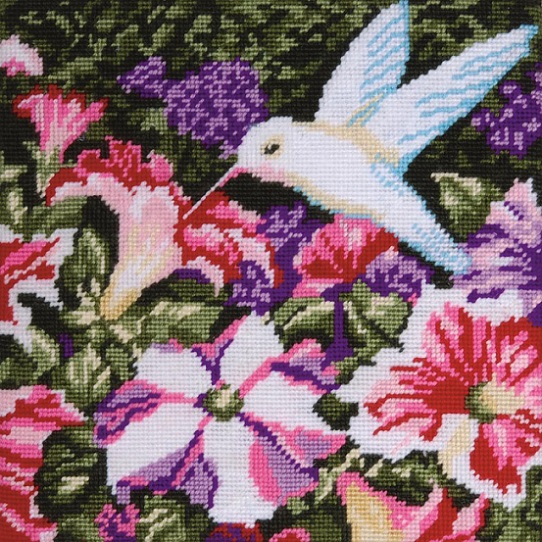 click here to view larger image of Hummingbird Needlepoint (needlepoint kits)
