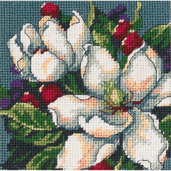 click here to view larger image of Magnolia (needlepoint kits)