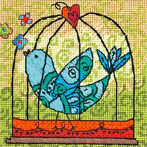 click here to view larger image of Birdie (needlepoint kits)