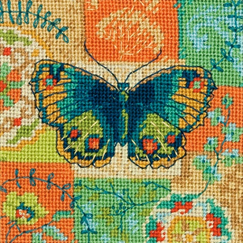 click here to view larger image of Butterfly Pattern (needlepoint kits)