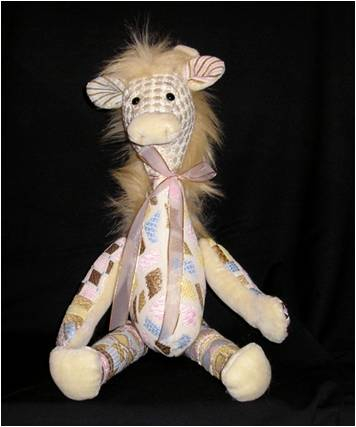 click here to view larger image of Gennifer Giraffe (hand painted canvases)