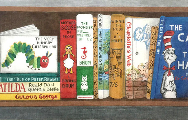 click here to view larger image of Childrens Classics Books (hand painted canvases)