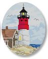 click here to view larger image of Nauset Lighthouse Ornament (hand painted canvases)