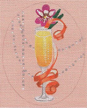 click here to view larger image of Summer Sips - Mimosa (hand painted canvases)