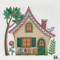 click here to view larger image of Tan House (hand painted canvases)