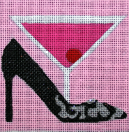 click here to view larger image of Sex In The City - Movie Coaster (hand painted canvases)