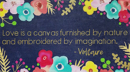 click here to view larger image of Voltaire (hand painted canvases)