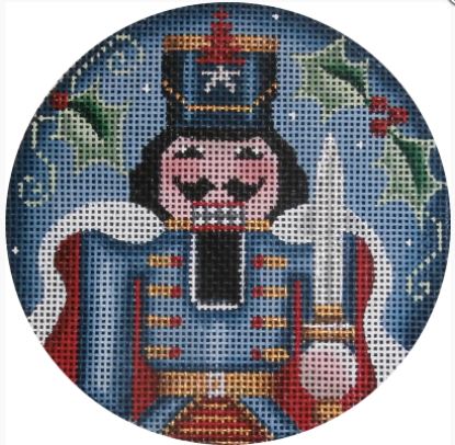 click here to view larger image of Nutcracker Prince Ornament (hand painted canvases)