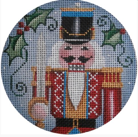 click here to view larger image of Nutcracker Ornament (hand painted canvases)