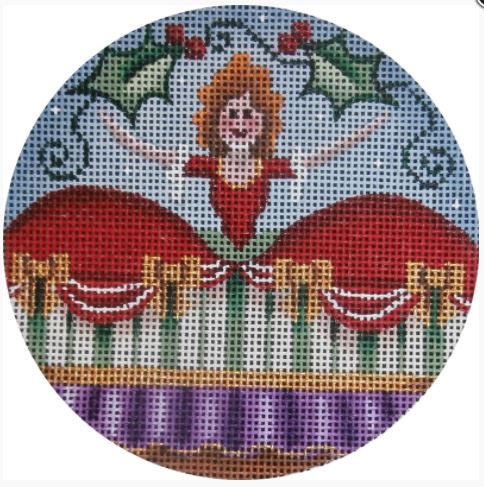 click here to view larger image of Mother Ginger Ornament (hand painted canvases)