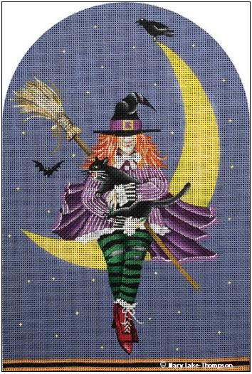 click here to view larger image of Witch Is In, The (hand painted canvases)