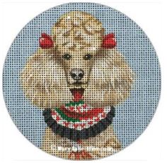 click here to view larger image of Santa Chiiihuahua Ornament (hand painted canvases)