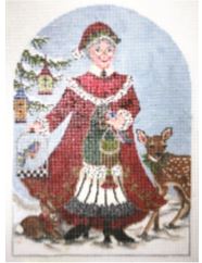 click here to view larger image of Mrs Claus (hand painted canvases)