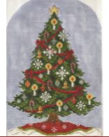 click here to view larger image of Christmas Tree (hand painted canvases)