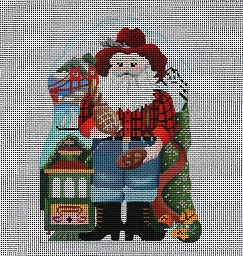 click here to view larger image of City Santa Series - San Francisco, CA - 18m - Front and Back (hand painted canvases)