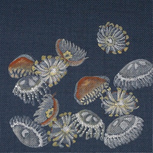 click here to view larger image of Moon Jellies (hand painted canvases)