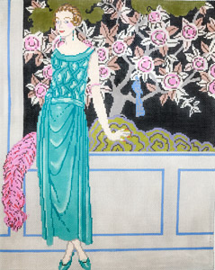 click here to view larger image of Art Deco Fantasia (hand painted canvases)
