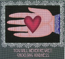 click here to view larger image of Choosing Kindness (hand painted canvases)