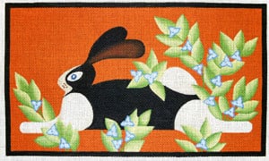 click here to view larger image of Regal Rabbit (hand painted canvases)