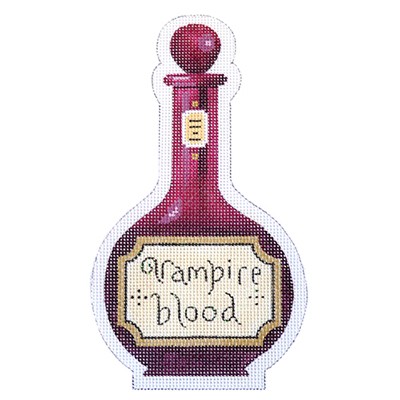 click here to view larger image of Vampire Blood Halloween Bottle - 18 Count (hand painted canvases)
