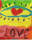 click here to view larger image of First Sight Love (hand painted canvases)