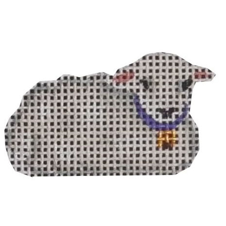 click here to view larger image of Advent Sheep #3 (hand painted canvases)