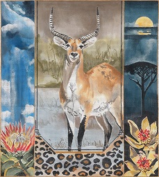 click here to view larger image of Pronghorn Antelope (hand painted canvases)