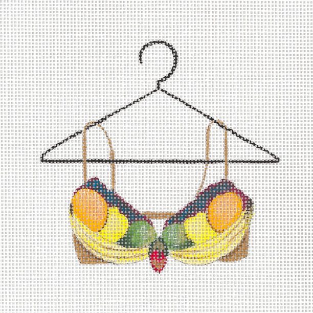 click here to view larger image of Fruit Cup Bra (hand painted canvases)