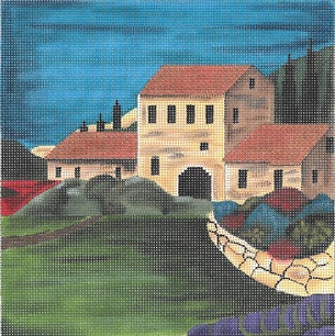 click here to view larger image of Seaside Villa - 18 Count (hand painted canvases)