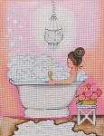 click here to view larger image of Bubble Bath (hand painted canvases)