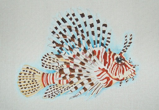 click here to view larger image of Scorpion Fish (hand painted canvases)
