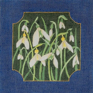 click here to view larger image of Snowdrop (hand painted canvases)