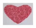 click here to view larger image of Swirling Heart (hand painted canvases)