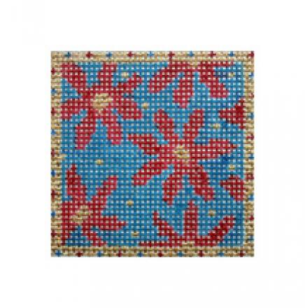 click here to view larger image of Patriotic Flowers Mini (hand painted canvases)