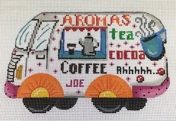 click here to view larger image of Food Trucks - Aromas Coffee (hand painted canvases)