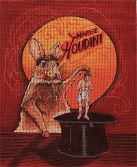 click here to view larger image of Hare-e-Houdini (hand painted canvases)