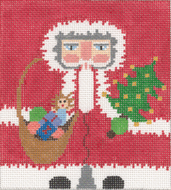 click here to view larger image of December Nutcracker (hand painted canvases)