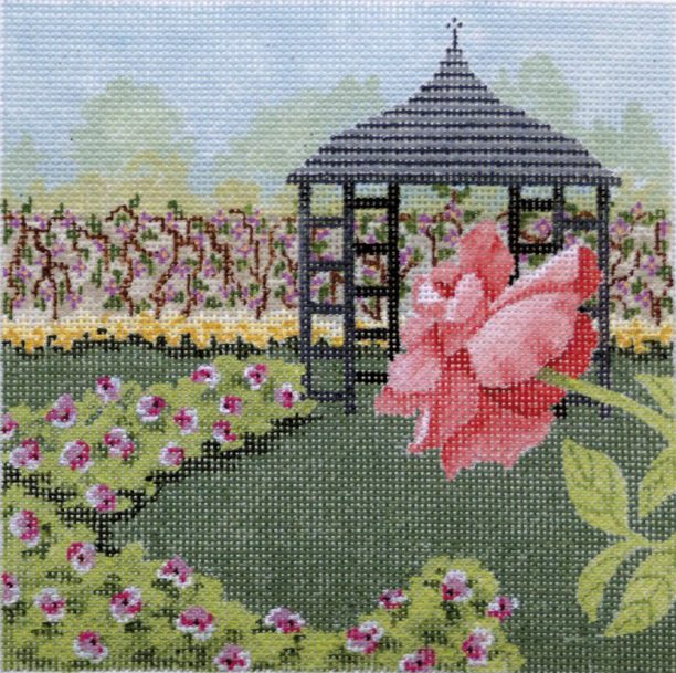 click here to view larger image of Rose Garden 1 (hand painted canvases)