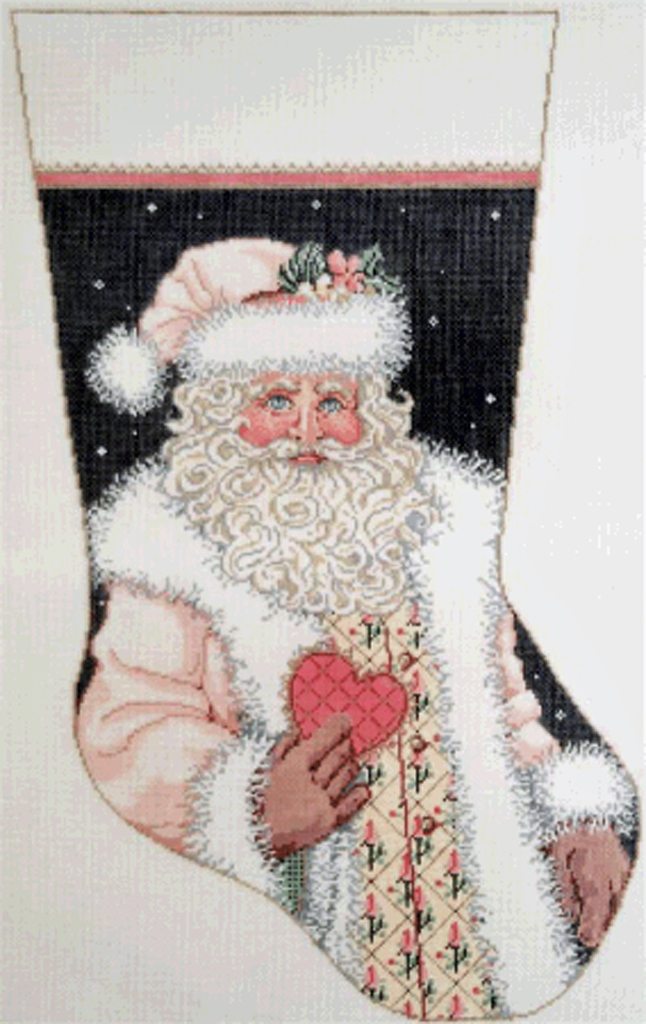 click here to view larger image of Spirit Stocking - Right (hand painted canvases)