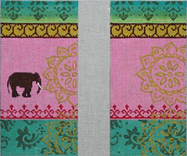 click here to view larger image of Vintage Elephant (hand painted canvases)