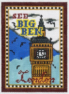 click here to view larger image of London - Big Ben (hand painted canvases)